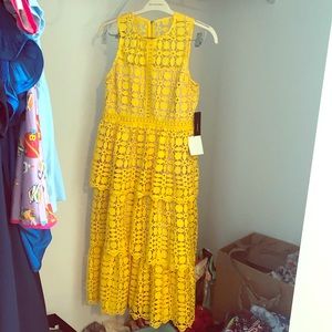 Bright yellow Lulu’s dress (new with tags)